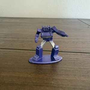 Transformers Robot Heroes SHOCKWAVE PVC figurine 2021 Purple Metal - Picture 1 of 5