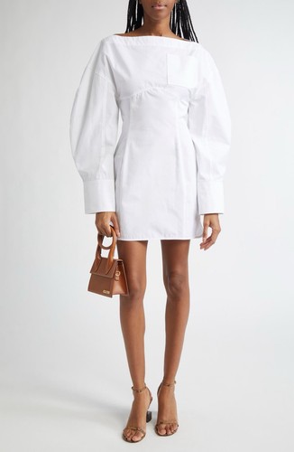 Camicia Jacquemus La Casaco manica lunga cotone taglia 2