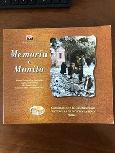 Memoria e Monito. Mostra eventi bellici Cassino e Basso Lazio 1943 1944 Prima Ed - Foto 1 di 1