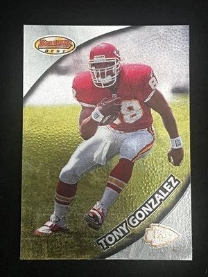 Bowman's Best #101 1997 Tony Gonzalez Foto 1 de 2