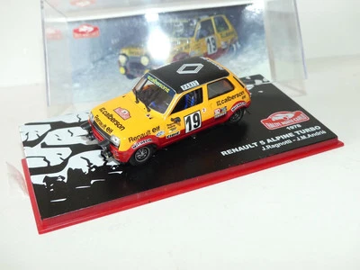 RENAULT 5 ALPINE TURBO RALLYE MONTE CARLO 1978 J. RAGNOTTI ALTAYA 1:43 2ème - Photo 1/2