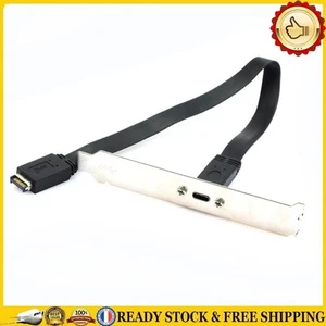 USB 3.1 Front Panel Header Type E M to Type C F Motherboard Expansion Connector - Bild 1 von 12