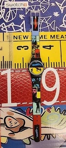 Swatch Watch FROZEN DREAMS LB120 1998 Standard Ladies READ PLEASE - Picture 1 of 7