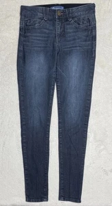 Democracy Jeans Womens Size 4 AbSolution Elastic Waist Dark Wash Blue Denim - Picture 1 of 11