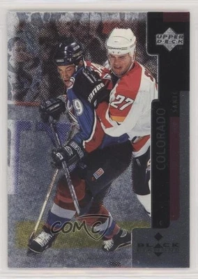 1997-98 Upper Deck Black Diamond Joe Sakic #96 HOF - Image 1 of 2
