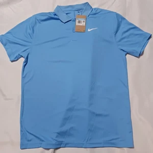 Polo da golf Nike UOMO TAGLIA M Dri-Fit DH0822-412 blu nuova con etichetta - Foto 1 di 3