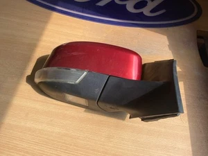 Ford Focus Mk3 Driver Side Powerfold Wing Mirror In Candy Red Used 2128.76.180 - Picture 1 of 4