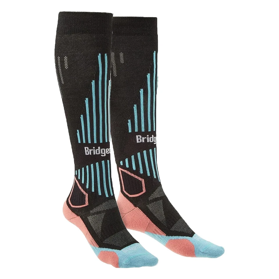 Meias de esqui femininas leves de desempenho - Imagem 1 de 1