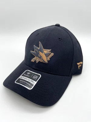 Sombrero de Tiburones San José Camuflado Saludo Militar Ajustable Negro Snapback Gorra NHL Foto 1 de 4