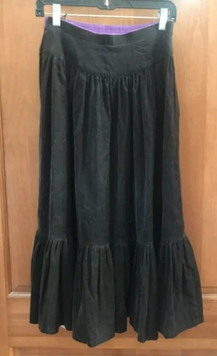 Gene Ewing Bis Vintage Prairie Cowgirl Skirt Western Size 6-8 - Image 1 of 4