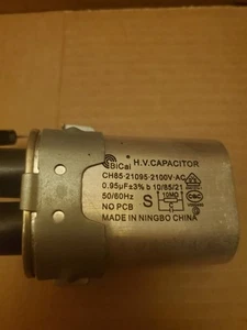Microwave Oven H.V. High Voltage Capacitor CH85-21095 2100VAC 0,95uF OEM Quality - Picture 1 of 2
