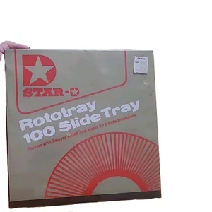 STAR-D Rototray 100 Slide Tray Projector Sawyer's 2 x 2 Slides in New Sealed - Picture 1 of 1