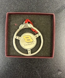 Vintage Dale Earnhardt #3 Pure Fine Pewter Steering wheel with Original Box A22 - Picture 1 of 4