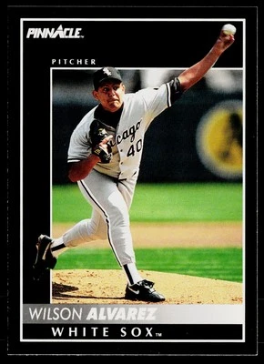 1992 Pinnacle #192 Wilson Alvarez Chicago White Sox - Image 1 of 2