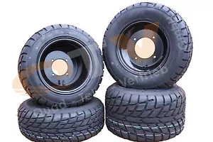 Quad Komplettradsatz Polaris Predator 500 Outlaw 500 Radsatz Breit Schwarz Tief - Bild 1 von 1