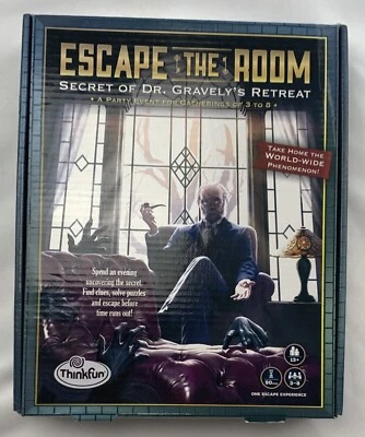 Escape the Room: Secret of Dr. Gravely's Retreat Board Game New FREE SHIPPING - Image 1 of 2