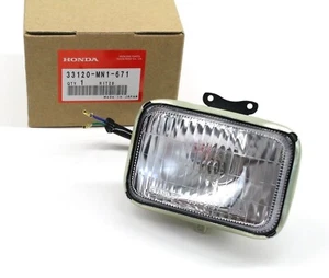New Genuine Honda Headlight Lens Bulb XR200R XR250R XR600R OEM Assembly - Picture 1 of 4