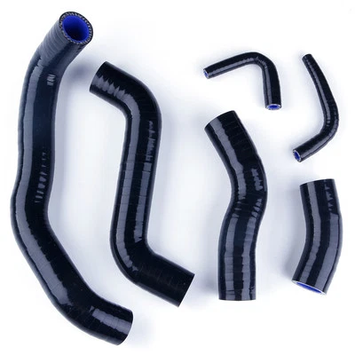 For Kawasaki ZRX1200R 2001-2008 Black Coolant Silicone Radiator Hose Kit - Image 1 of 4