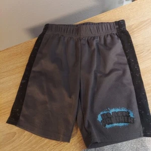 Marvel Black Panther BOYS SHORTS SIZE 7 black blue super hero - Picture 1 of 3