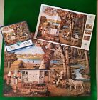 Charles Wysocki MEMORY MAKER 1000 Piece Puzzle Buffalo Games - Complete 