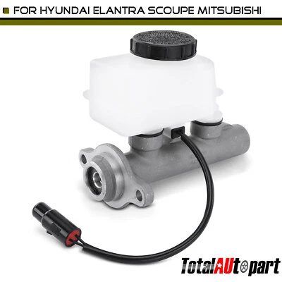 New Brake Master Cylinder with Reservoir for Hyundai Elantra 92-95 Excel 90-94 - Image 1 of 4