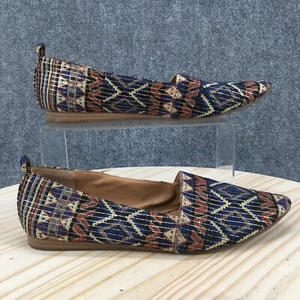 Lucky Brand Shoes Womens 9.5 M Beechmer Pointed Ballet Flats Slip On Multicolor - Picture 1 of 18