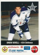 1999-00 Sudbury Wolves P.L.A.Y. Team Set #19 DREW KIVELL