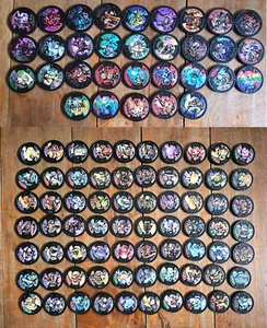Yokai Watch Black Busters Normal Laser Medals Coin 102 Ea Jp specter ghost B02 - Picture 1 of 7