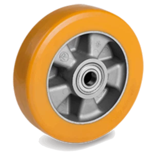 Polyurethane Wheel Steering Wheel 170mm Pallet Truck Pallet Truck Wheels with Ball Bearing Spare Wheel - Picture 1 of 4