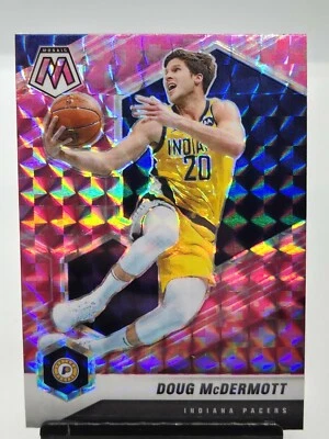 2020-21 Panini Mosaic Doug McDermott Camo Pink Mosaic #150 Indiana Pacers - Image 1 of 2