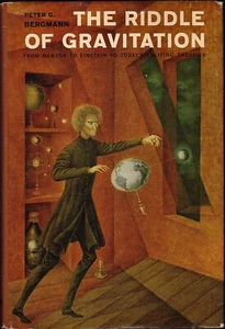 THE RIDDLE OF GRAVITATION-Bergmann/Relativity/Physics/Einstein/Like New/HB/DJ/ - Picture 1 of 5