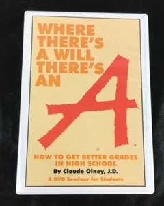 Where There's a Will There's an A : How to Get Better Grades in High School DVD - Imagen 1 de 5