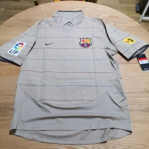 Camiseta Nike Vintage Barcelona Ronaldinho 02/03 Talla L Original con Etiqueta NUEVA - Imagen 1 de 9