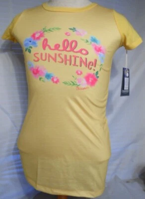 NUEVA Camisa Cherokee Unicornio Hola Sol Dormir Talla 10-12 Niñas WA109 Foto 1 de 3