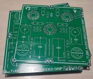 Tube Audio PreAMP PCB Grounded Grid (GG) by moutoulos™ - Picture 1 of 19