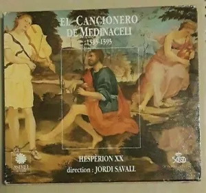 El Cancionero De Medinaceli 1535-1595 Hesperion II Jordi Savall Astree Music CD - Foto 1 di 1