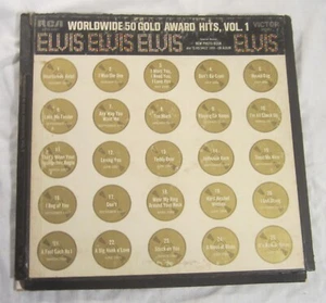 ELVIS PRESLEY 4-LP Box Set, RCA Victor # LPM-6401 - WORLDWIDE 50 GOLD AWARD HITS - Picture 1 of 4