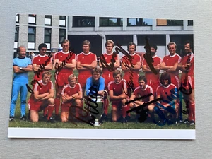 BAYERN MÜNCHEN 1976 (10x signiert) signed Foto 10x15 Autogramm - Picture 1 of 1
