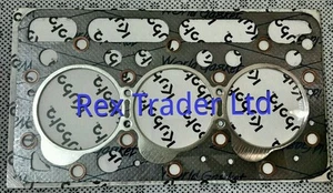 Head Gasket for Kubota D1403 engine 3 cylinder 80mm bore. L2500, L2600, L2800 - Picture 1 of 1
