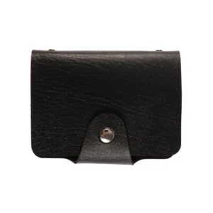 Credit Case Organizer Holder PU Small Bag Pouch with 12 Slots (Black) - Bild 1 von 9