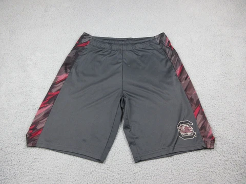 South Carolina Gamecocks Shorts Boys Extra Large Gray Athletic Logo Youth Kids Cover