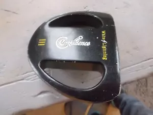 PRE~LOVED CONFIDENCE WHITE LIGHTNING PUTTER ~ 35.5" LONG ~ SLIGHT TOE DOWN - Picture 1 of 8