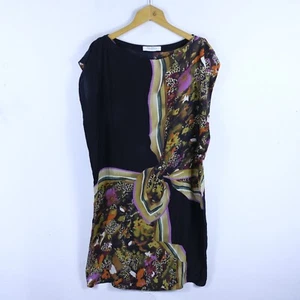 Abito MAX MARA Taglia L/XL Donna Nero Seta Woman Dress Elegante Comodo Casual - Imagen 1 de 4