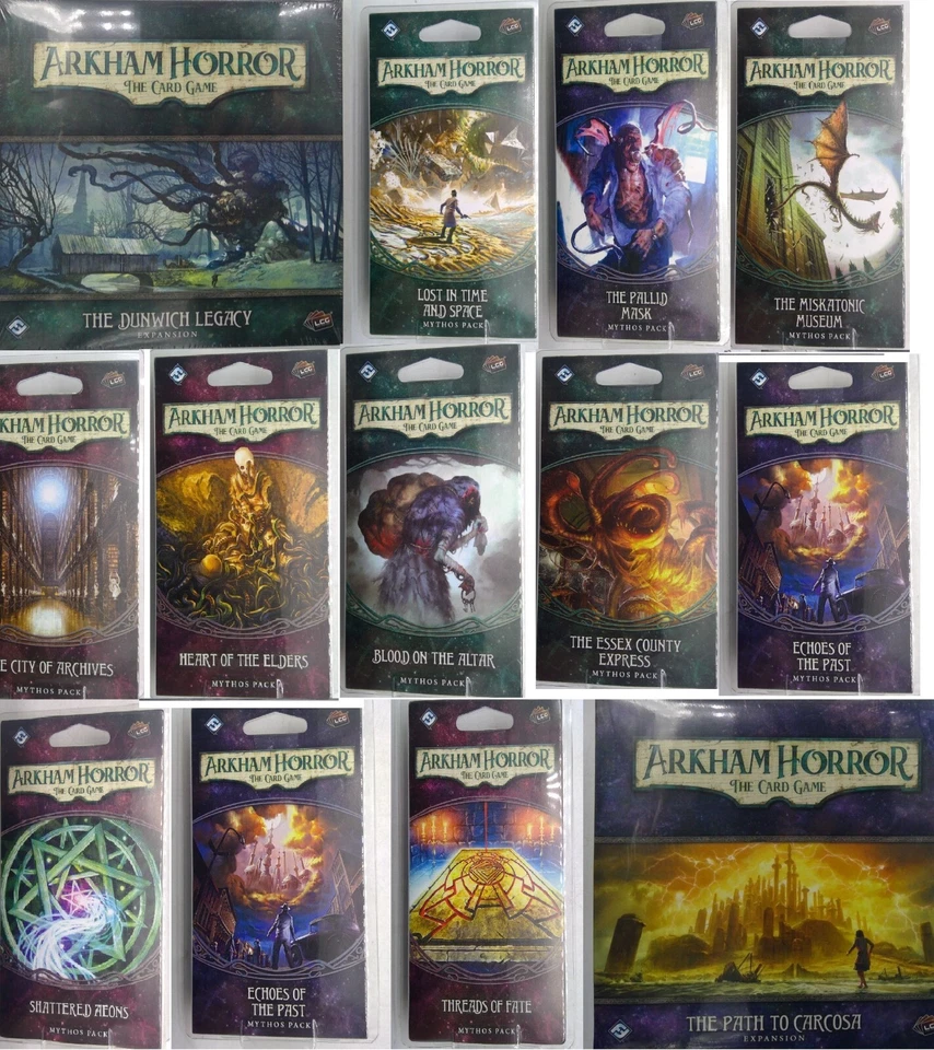 ARKHAM HORROR THE CARD GAME EXPANSION 2016 LCG - NUEVO Y PRECINTADO - FRANQUEO GRATUITO REINO UNIDO Foto 1 de 1