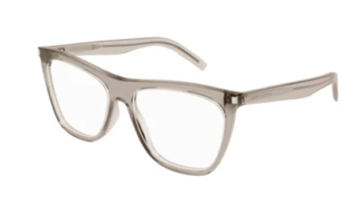 Saint Laurent SL 518 004 Brown Square Women's Eyeglasses - Image 1 of 4