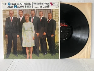 SEGO BROTHERS & NAOMI SING WITH THE HELP OF GOD 1968 Heart Warming Shrink NM/VG - Picture 1 of 5