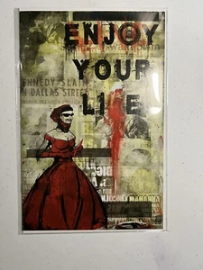 Department Of Truth #10 Virgin Chinh Potter Banksy Homage + COA Cyn City LE500 - Picture 1 of 5