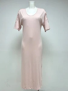 Ex M&S (Day Dreams Duvet Days) Lace Trim Cotton Blend Night Dress Sizes 8-26 - Picture 1 of 6
