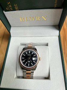 BLWRX 42mm Automatic Watch and Magnifier 200m Watch Exchangeable Bezel rose gold - Picture 1 of 8