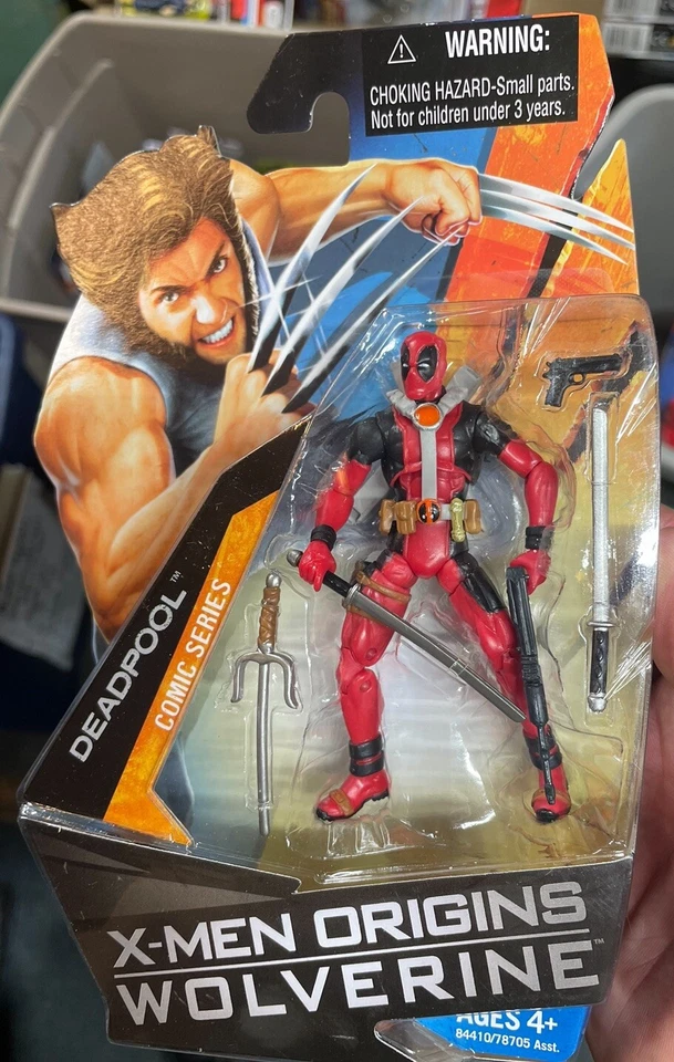 MARVEL UNIVERSE SERIES, X-MEN ORIGINS WOLVERINE, DEADPOOL FIGURE, 33/4 DEADPOOL - Изображение 1 из 1